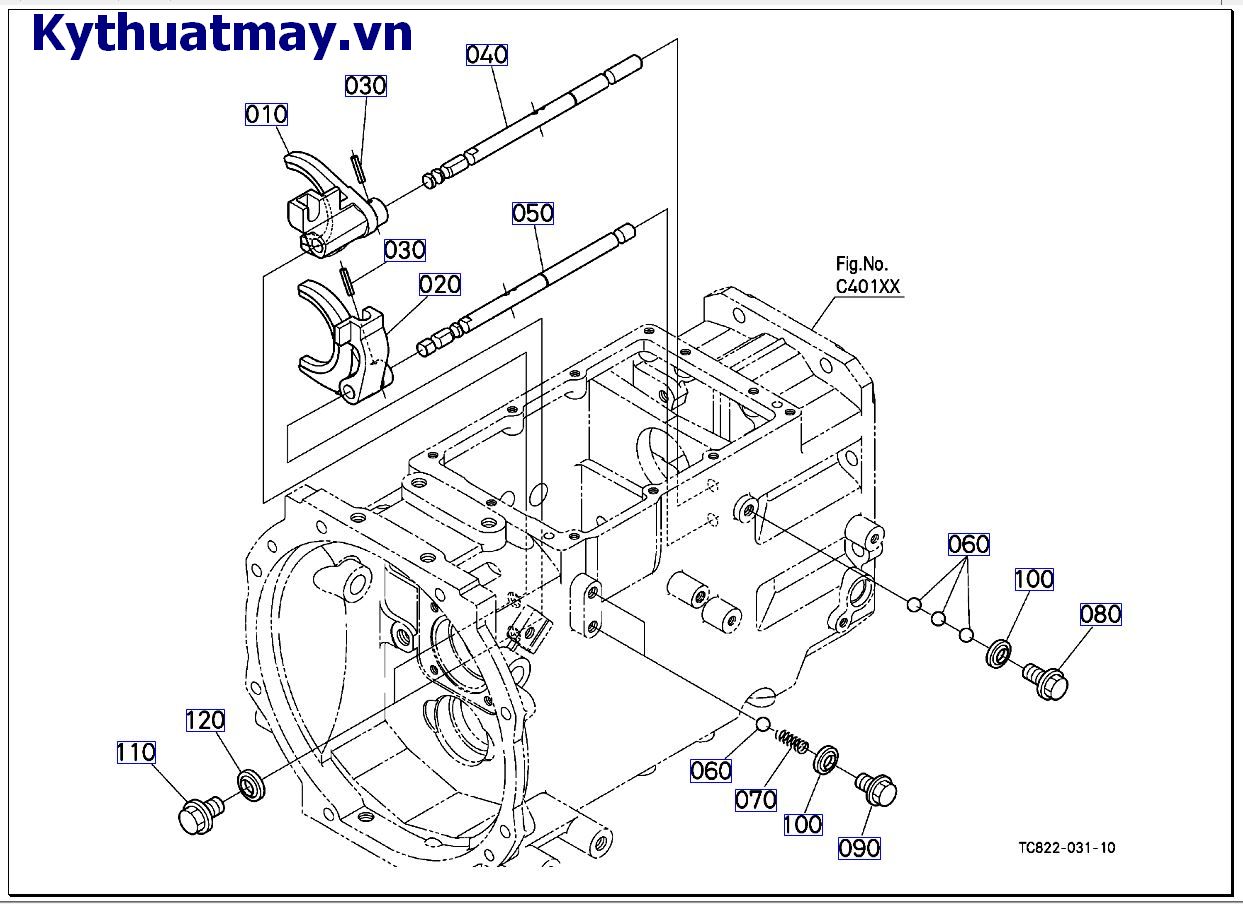 Chạc / Cần điều khiển tốc độ